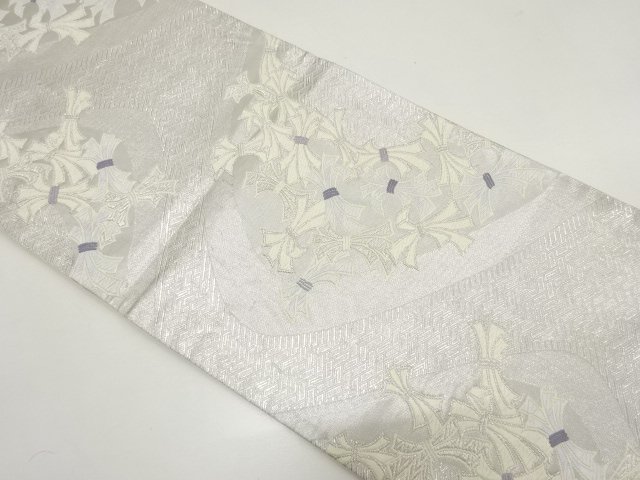 JAPANESE KIMONO / FUKURO OBI / WOVEN STREAM & NOSHI